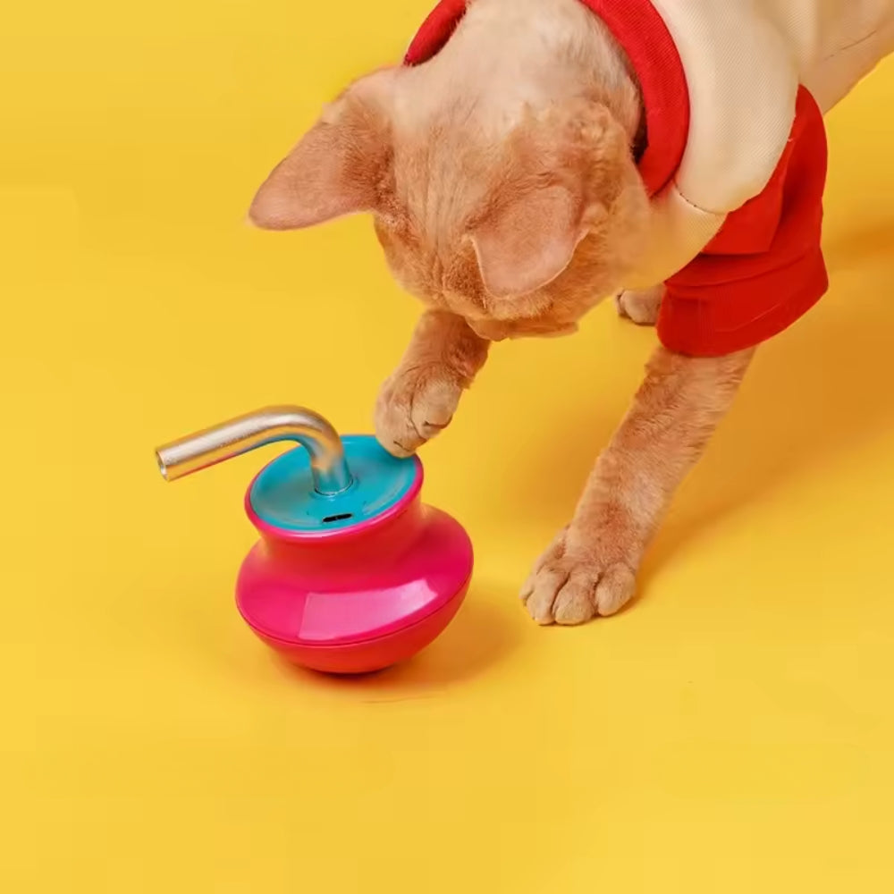 Giocattolo laser per gatti con rotazione a 360°