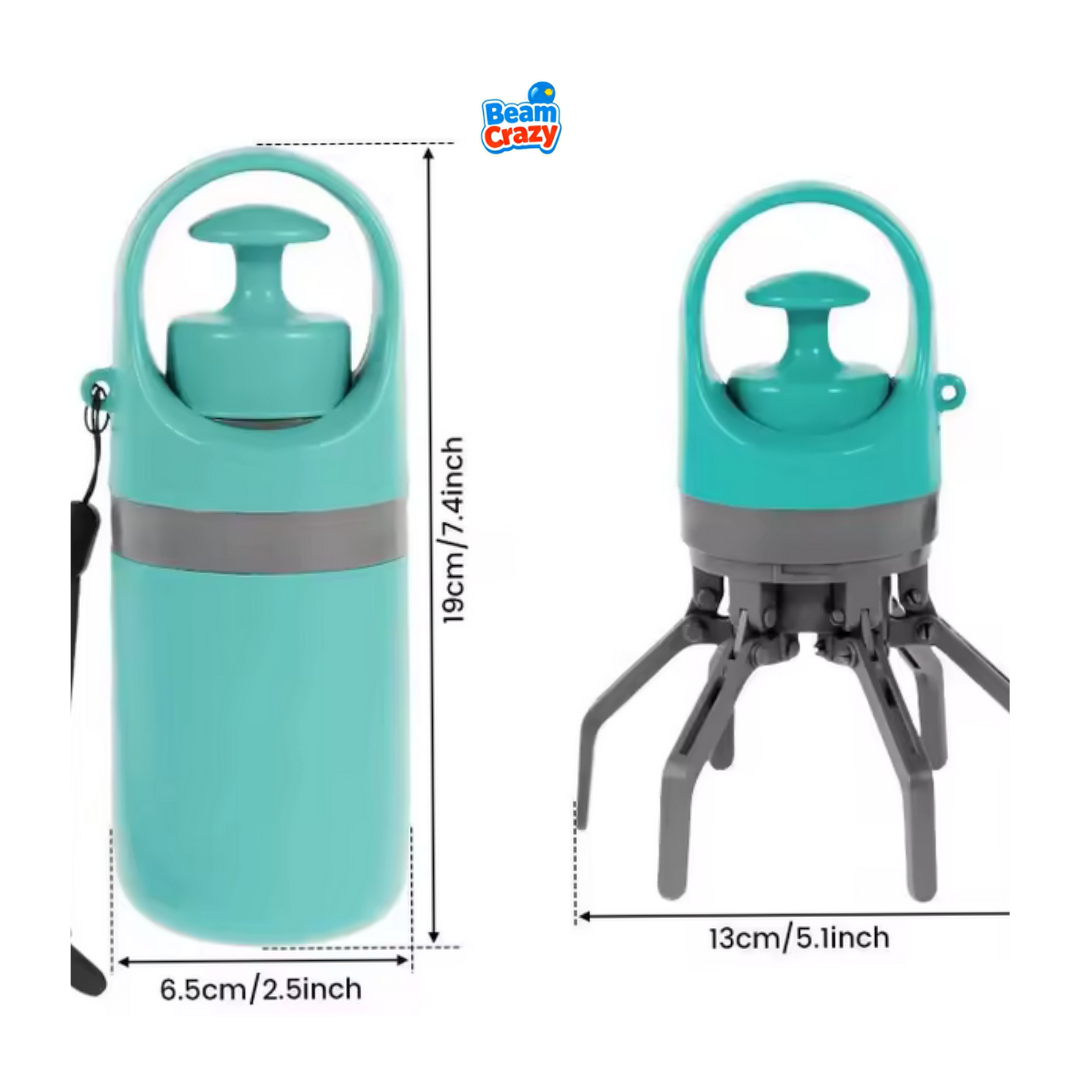 Scooper portatile per cacca di cani - pulitore per prelievo di rifiuti per animali domestici all'aperto